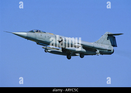 Italian Air Force Lockheed F-104 Starfighter Foto Stock