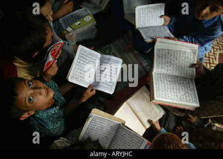 Il Pakistan madrasa sono terreno fertile per l estremismo islamico Foto Stock