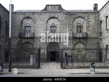 L'ingresso. Kilmainham Gaol, Dublino, County Dublin, Irlanda. Foto Stock