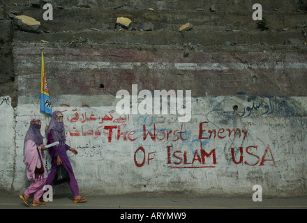 Il Pakistan madrasa sono terreno fertile per l estremismo islamico Foto Stock