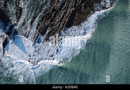 Vista aerea del Dorset Foto Stock