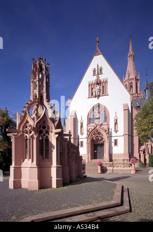 Bingen, Rochuskapelle, Blick von Westen Foto Stock