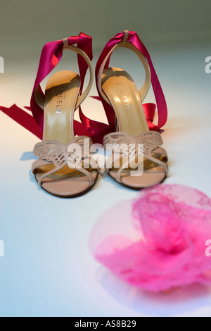 Scarpe donna Tacchi Alti Barneys la finestra di visualizzazione Foto Stock