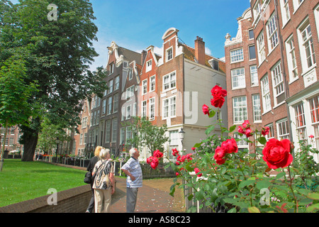 Amsterdam Olanda Il Begijnhof Foto Stock