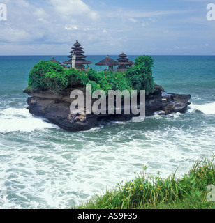 Dal Tempio Tanah Lot in Bali Indonesia Foto Stock