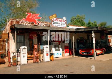 Hackberry General Store sulla Route 66 Hackberry Arizona Foto Stock