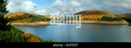 Derwent serbatoio alta Valle Parco Nazionale di Peak District Foto Stock