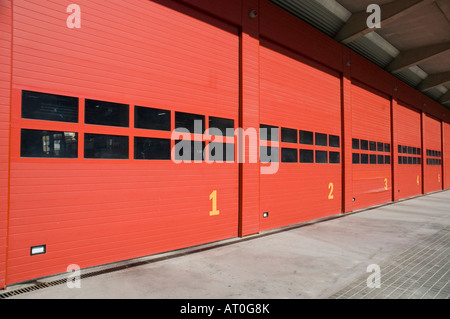 Stazione di vigili del fuoco, Barcellona, in Catalogna, Spagna Foto Stock