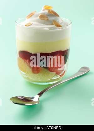 Zuppa inglese Foto Stock
