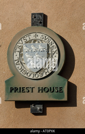 Il sacerdote casa nel West Hoathly su Ashdown Forest, East Sussex. Foto da Jim Holden. Foto Stock