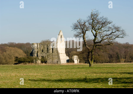 Newark Priory Ripley Surrey UK Foto Stock