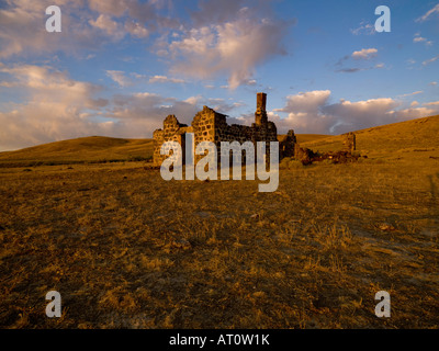 La fase Wickahoney stop rimane ancora in piedi in profondità nel Deserto Owyhee di southwest Idaho Foto Stock