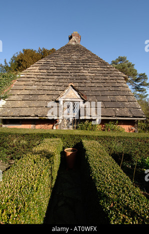 Il sacerdote casa nel West Hoathly su Ashdown Forest, East Sussex, Regno Unito. Foto da Jim Holden. Foto Stock