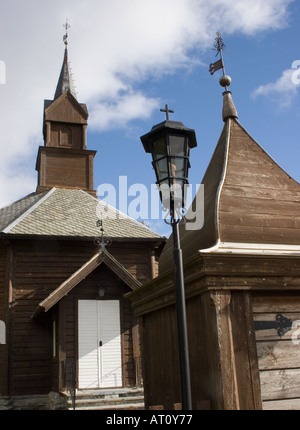 Nordberg chiesa, Norvegia Foto Stock