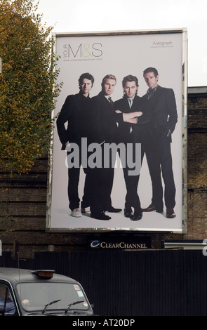 Una riforma prendere che diventano il volto di marchi e Spencers Foto Stock
