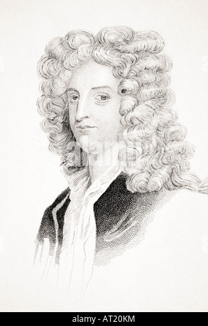 Joseph Addison, 1672 - 1719. Saggio, poeta, drammaturgo e statista inglese. Foto Stock