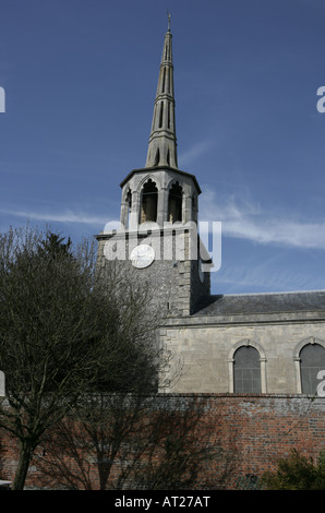 Wallingford Oxfordshire e Chiesa di St Peters Foto Stock