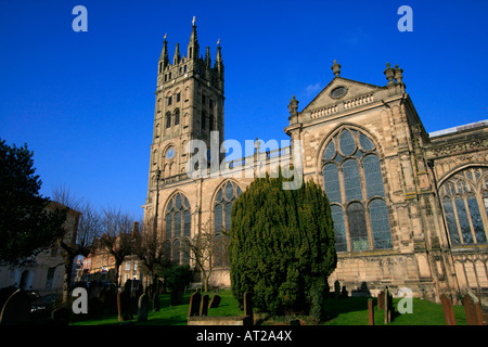 St Marys chiesa warwick warwickshire England Regno unito Gb Foto Stock