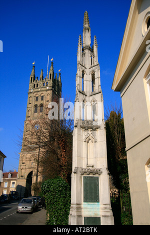 St Marys chiesa Memoriale di guerra warwick warwickshire England Regno unito Gb Foto Stock