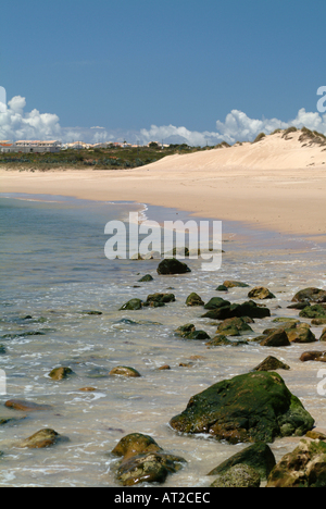 Spiaggia di Martinhal vicino a Sagres Algarve Portogallo Foto Stock