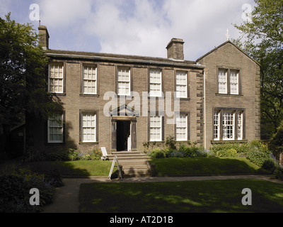 BRONTE PARSONAGE MUSEUM HAWORTH VILLAGE YORKSHIRE INGHILTERRA Foto Stock