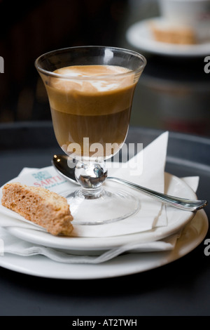 Cafe Mocha Fratelli Sarti Cafe Glasgow Scozia Scotland Foto Stock