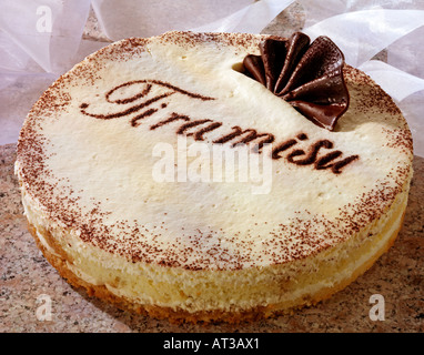 Tiramisù italiani Foto Stock