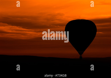 Mongolfiera di sunrise Foto Stock