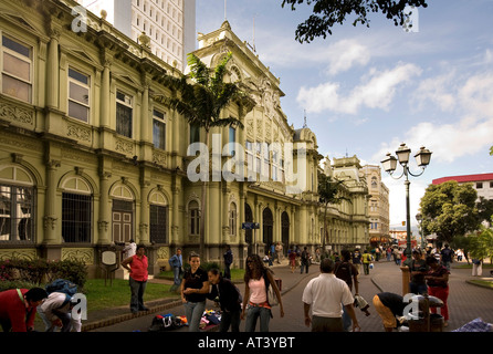 Costa Rica San Jose principale ufficio postale Correo edificio centrale Foto Stock