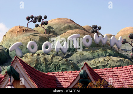 Mickey's Toontown a Disneyland California Foto Stock