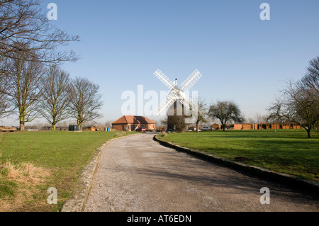 Il mulino a vento di Tuxford Foto Stock