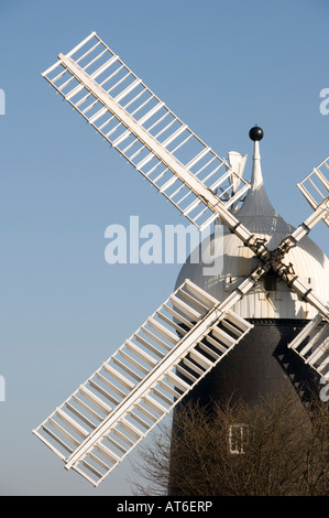 Il mulino a vento di Tuxford, Nottinghamshire, Regno Unito Foto Stock