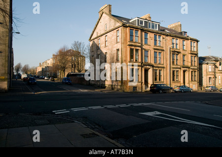 Greenock West End straordinaria area di conservazione Foto Stock