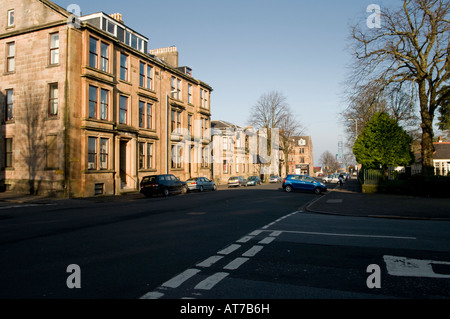 Greenock West End straordinaria area di conservazione Foto Stock