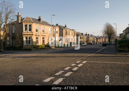 Greenock West End straordinaria area di conservazione Foto Stock