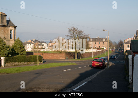 Greenock West End straordinaria area di conservazione Foto Stock