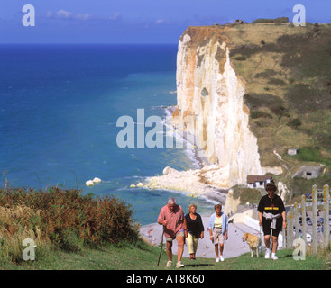 Francia Les Petites Dalles Foto Stock