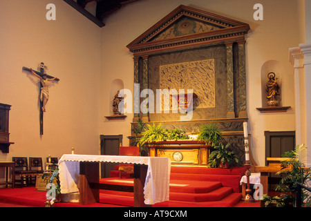 Altare la missione di San Luis Obispo San Luis Obispo CALIFORNIA Foto Stock