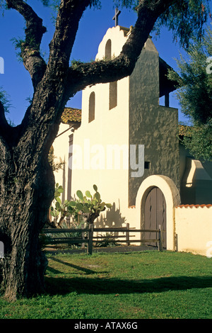 La missione di Santa Ynez Est 1804 vicino a Solvang Santa Barbara County in California Foto Stock