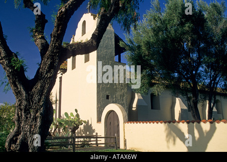 La missione di Santa Ynez Est 1804 vicino a Solvang Santa Barbara County in California Foto Stock