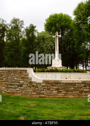 Cacciatori CWGC cimitero in Terranova Memorial Park Foto Stock