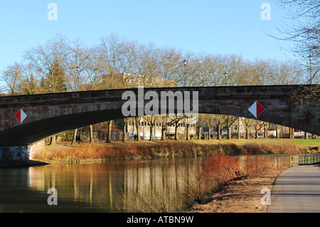 Acque interne segni di trasporto Foto Stock