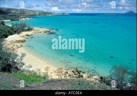 Australia Queensland Grande Barriera Corallina Lizard Island Laguna Blu Foto Stock