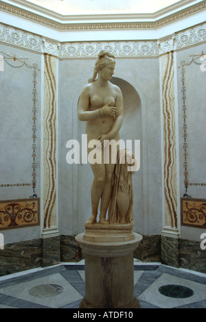 La Venere Capitolina nel Palazzo Nuovo a Roma Italia Foto Stock