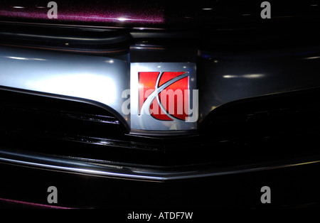 Saturno emblema auto Foto Stock