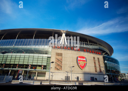 L'Emirates Stadium, la sede dell'Arsenal FC Foto Stock
