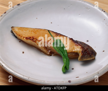 Pesce alla griglia Foto Stock