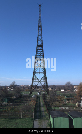 Il Gliwice torre della Radio (mittente) Gleiwitz, Polonia Foto Stock