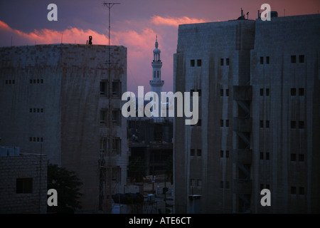 L Islam è la religione della Giordania ci sono molte moschee della città capitale di Amman Foto Stock