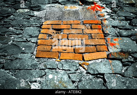 Muro di mattoni Foto Stock